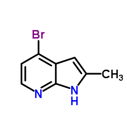 4-溴-2-甲基-1H-吡咯并[2,3-b]吡啶