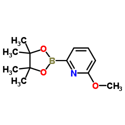 2-甲氧基-6-(4,4,5,5-四甲基-1,3,2-二氧硼杂环戊烷-2-基)吡啶