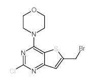 4-(6-(溴甲基)-2-氯噻吩并[3,2-d]嘧啶-4-基)吗啉