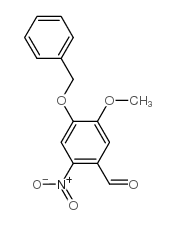 4-(苄氧基)-5-甲氧基-2-硝基苯甲醛 (2426-84-8)