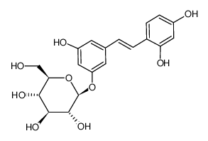 氧化白藜芦醇-3'-O-Beta-D-吡喃葡萄糖苷