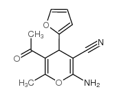 5-乙酰基-2-氨基-4-(2-呋喃基)-6-甲基-4H-吡喃-3-甲腈