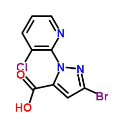 3-溴-1-(3-氯-2-吡啶)-1H-吡唑-5-羧酸