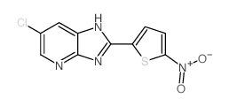 6-氯-2-(5-硝基噻吩-2-基)-1H-咪唑并[4,5-b]吡啶