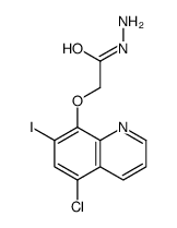 (5-氯-7-碘喹啉-8-氧基)-乙酸肼