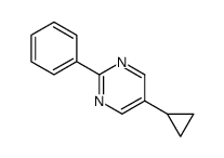 (9CI)-5-环丙基-2-苯基嘧啶