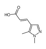 (2E)-3-(1,5-二甲基-1H-吡唑-4-基)丙烯酸