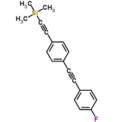 ((4-((4-氟苯基)乙炔)苯基)乙炔)三甲基硅烷