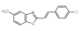 (E)-2-(4-氯苯乙烯基)-5-甲基苯并噁唑