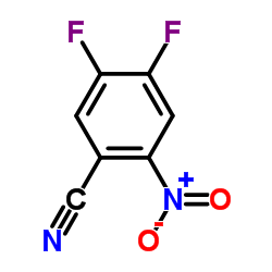 4,5-二氟-2-硝基苯腈 (165671-05-6)