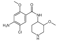 (4-氨基-5-氯-2-甲氧基)-n-(3-甲氧基(4-哌啶))苯甲酰胺