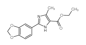 2-苯并[1,3]二氧代-5-基-5-甲基-3H-咪唑-4-羧酸乙酯