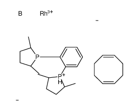 (+)-1,2-双((2S,5S)-2,5-二甲基磷皂)苯(环辛二烯)铑(I)四氟硼酸盐
