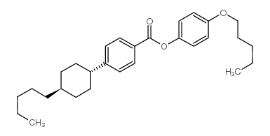 4-反式-(4-戊基环己基)苯甲酸对戊氧基苯酚酯