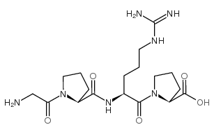 H-甘氨酸-脯氨酸-精氨酸-脯氨酸-OH乙酸盐 (67869-62-9)