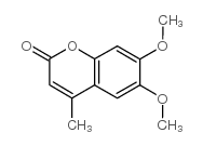 6,7-二甲氧基-4-甲基香豆素 (4281-40-7)