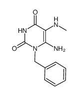 6-氨基-1-苄基-5-甲基氨基尿嘧啶