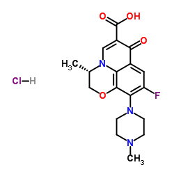 (S)-9-氟-3-甲基-10-(4-甲基哌嗪-1-基)-7-氧代-3,7-二氢-2H-[1,4]恶嗪并[2,3,4-ij]喹啉-6-羧酸盐酸盐
