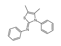 (4,5-二甲基-3-苯基-3H-噻唑-2-基)-苯基-胺