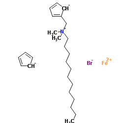 (二茂铁甲基)十二烷基二甲铵溴盐 (98778-40-6)