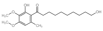 6-(10-羟基癸酰基)-2,3-二甲氧基-5-甲酚