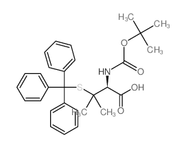N-[(1,1-二甲基乙氧基)羰基]-3-[(三苯基甲基)硫代]-D-缬氨酸
