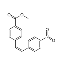 (E)-甲基4-(4-硝基苯乙烯)苯甲酸