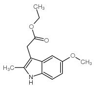 (5-甲氧基-2-甲基-1H-吲哚-3-基)-乙酸乙酯
