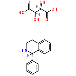 (S)-1,2,3,4-四氢-1-苯基异喹啉 D-(-)-酒石酸盐