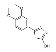 3-(3,4-二甲氧基苯基)-4,5-二氢-1H-吡唑-5-酮