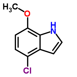 4-氯-7-甲氧基吲哚