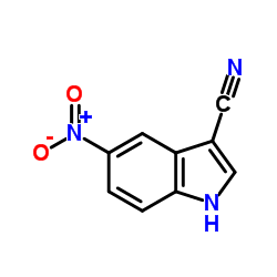 5-硝基吲哚-3-甲腈