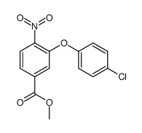 3-(4-氯苯氧基)-4-硝基苯甲酸甲酯