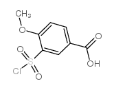 3-磺酰氯-4-甲氧基苯甲酸