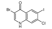 3-bromo-7-chloro-6-iodoquinolin-4-ol