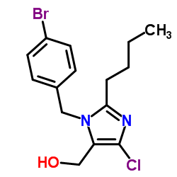 1-(4-溴苄基)-2-丁基-4-氯-1H-咪唑-5-甲醇