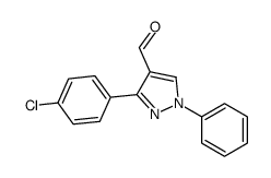 3-(4-氯苯基)-1-苯基-1H-吡唑-4-甲醛