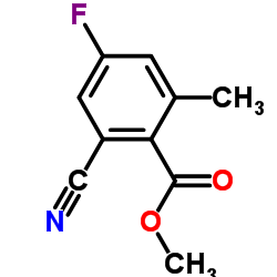 2-氰基-4-氟-6-甲基-苯甲酸甲酯