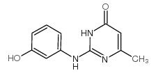 2-[(3-羟基苯基)氨基]-6-甲基-4(3h)-嘧啶酮