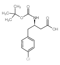 (R)-N-叔丁氧羰基-3-氨基-4-(4-氯苯基)丁酸 (218608-96-9)