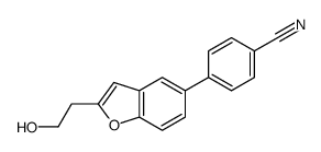 4-[2-(2-羟基乙基)-1-苯并呋喃-5-基]苯甲腈