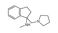 甲基-(1-吡咯烷-1-甲基茚满-1-基)-胺