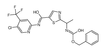 (1-(5-((5-氯-4-(三氟甲基)吡啶-2-基)氨基甲酰)噻唑-2-基)乙基)氨基甲酸苄酯