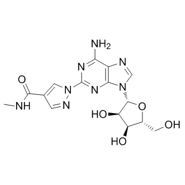 1-(6-氨基-9-((2R,3R,4S,5R)-3,4-二羟基-5-(羟甲基)四氢呋喃-2-基)-9H-嘌呤-2-基)-N-甲基-1H-吡唑-4-甲酰胺