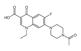 7-(4-乙酰基哌嗪-1-基)-1-乙基-6-氟-4-氧代-1,4-二氢喹啉-3-羧酸