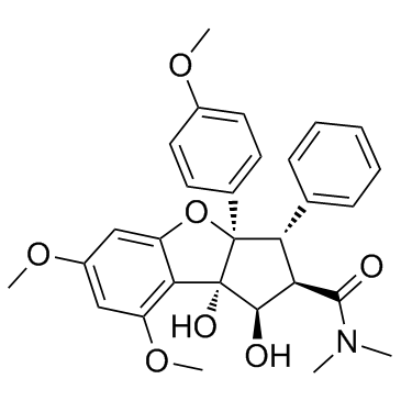 (1R,2R,3S,3aR,8bS)-1,8b-二羟基-6,8-二甲氧基-3a-(4-甲氧基苯基)-N,N-二甲基-3-苯基-2,3,3a,8b-四氢-1H-环戊二烯并[b]苯并呋喃-2-甲酰胺