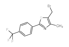 5-(溴甲基)-4-甲基-2-[4-(三氟甲基)苯基]-1,3-噻唑