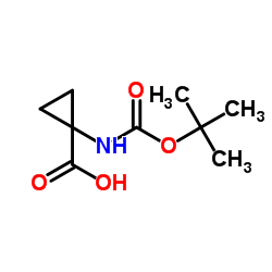 Boc-1-氨基环丙基甲酸