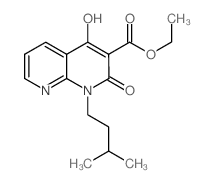 4-羟基-1-异戊基-2-氧代-1,2-二氢-1,8-萘啶-3-羧酸乙酯