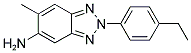 2-(4-乙基-苯基)-6-甲基-2H-苯并三唑-5-基胺